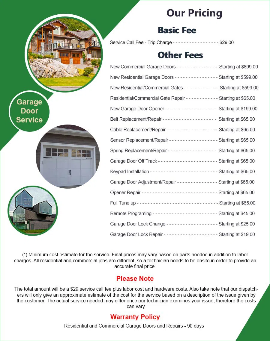 Quality Garage Door Fairfield, NJ 862-251-5906